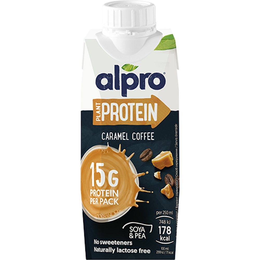 Alpro Protein ital karamell-kávé, 250ml