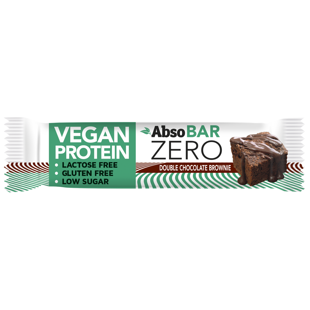 AbsoBar Zero duplacsokis brownie 40g