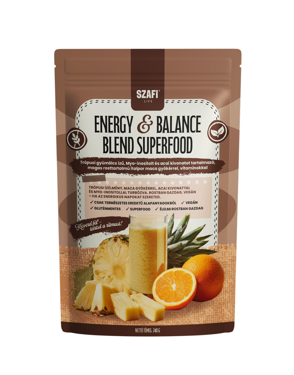 Szafi Life Energy & Balance Blend superfood 240g (gluténmentes)
