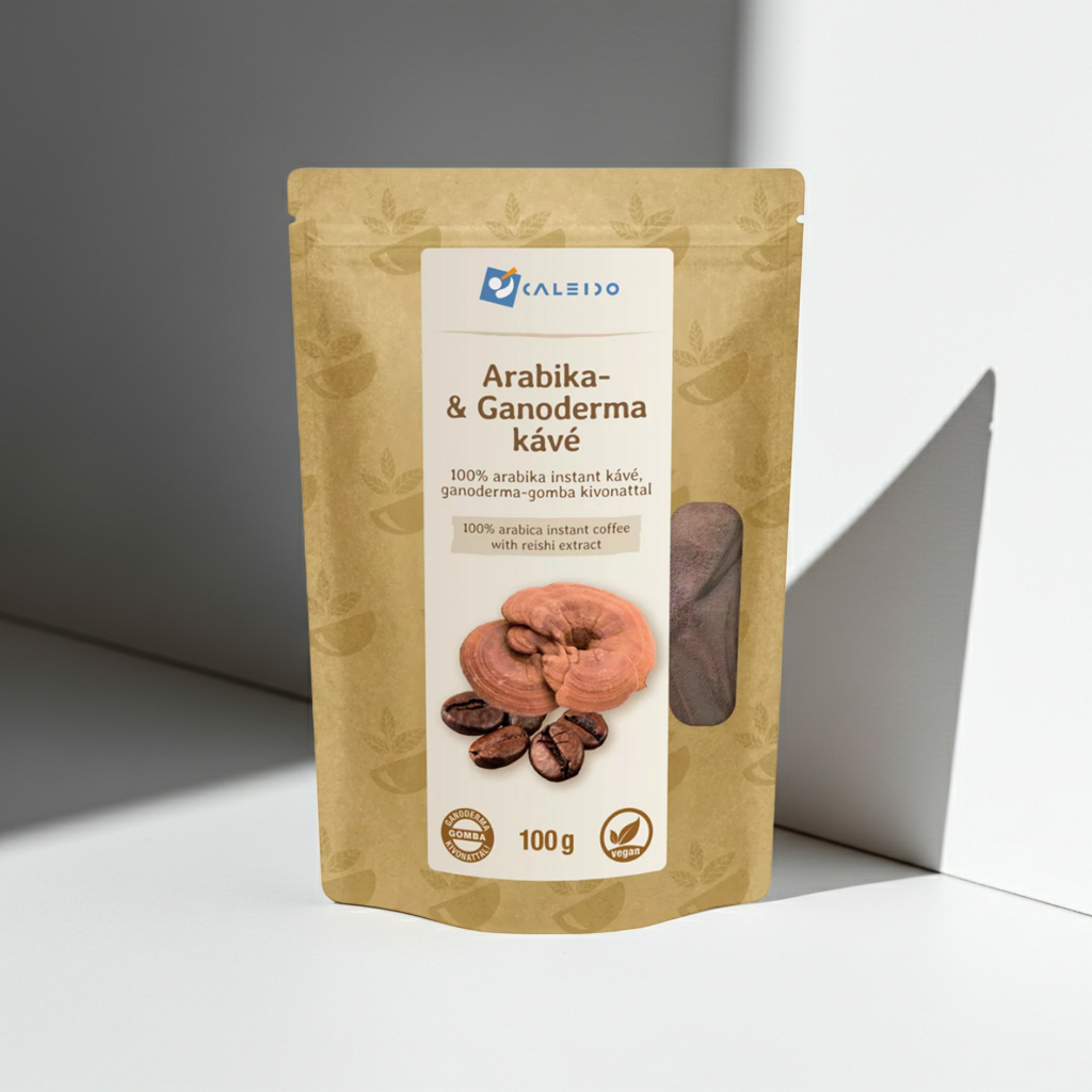 100% Arabica- & Ganoderma kávé 100 g