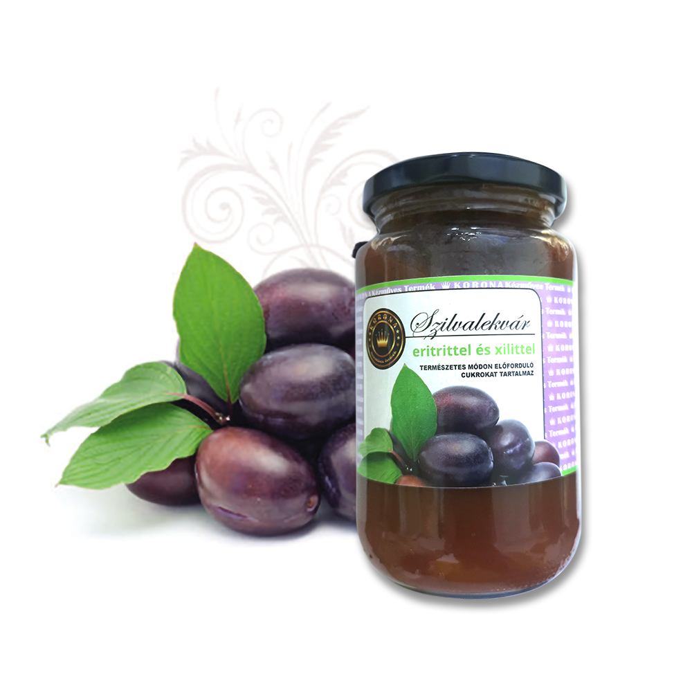 Szilvalekvár eritrittel és xilittel 370 g