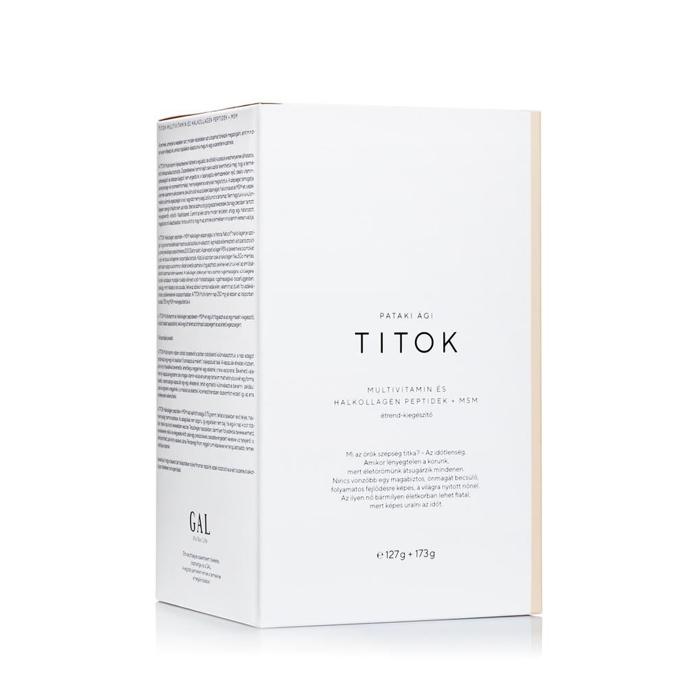 Gal TITOK Multivitamin és Halkollagén Peptidek + MSM 127 g+173 g