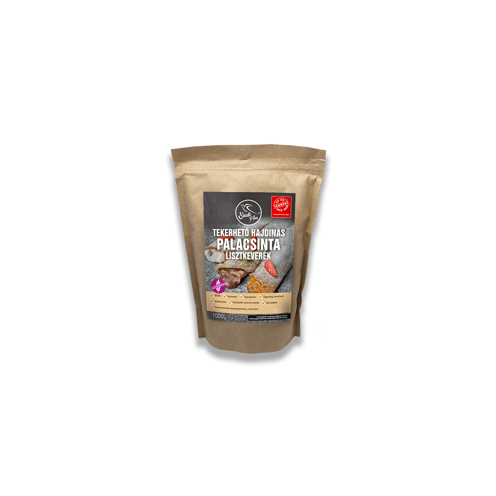 Szafi Free tekerhető Hajdinás Palacsinta lisztkeverék 1000 g (gluténmentes, tejmentes, tojásmentes, maglisztmentes, vegán)