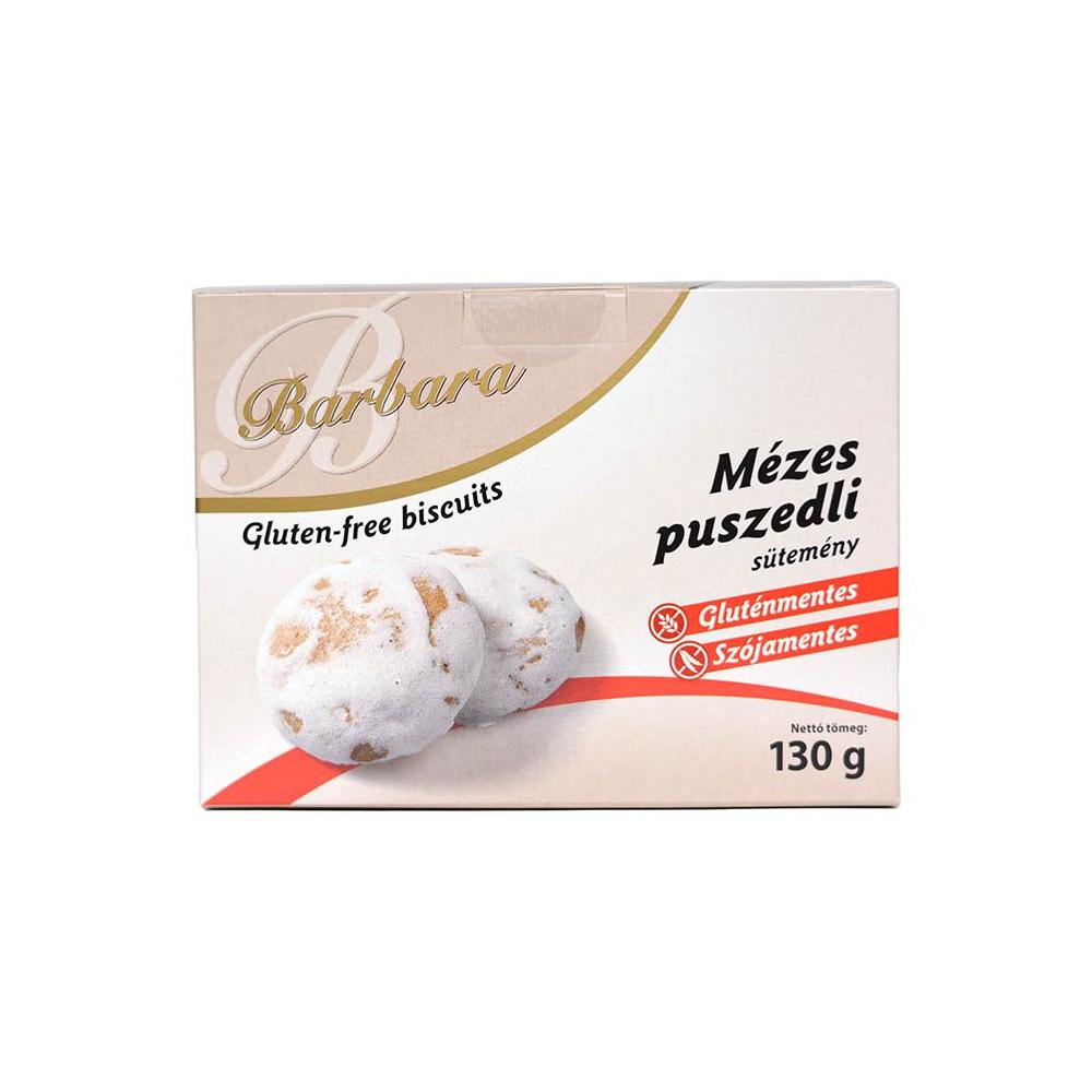 Barbara gluténmentes Mézes puszedli 130 g