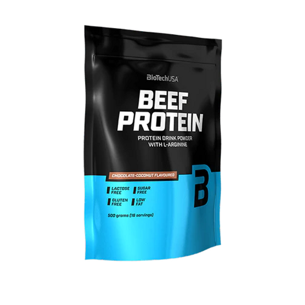 Biotech USA Beef Power marhafehérje por (Csoki-kókusz) 500g