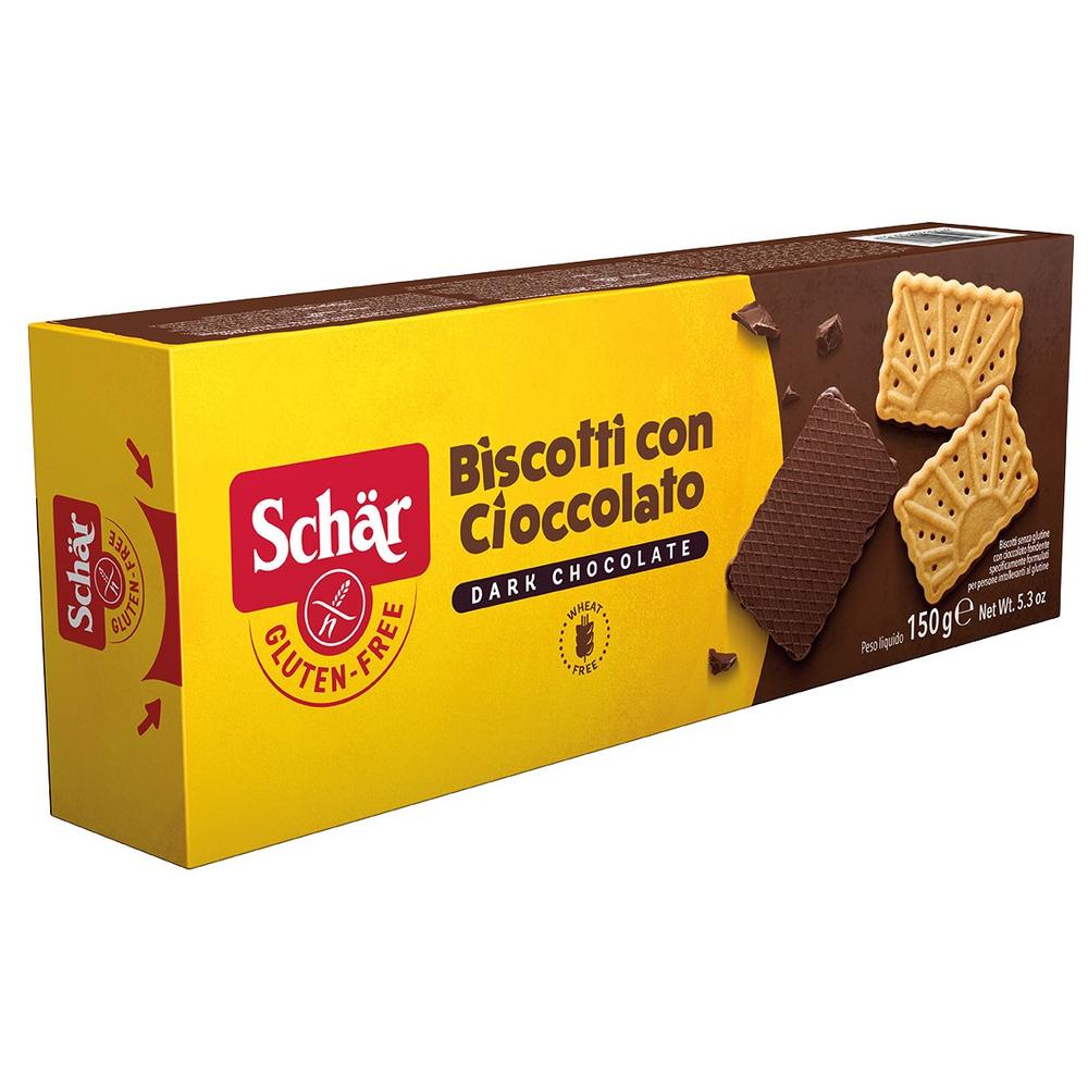 Schär Biscotti csokoládés keksz (gluténmentes) 150 g
