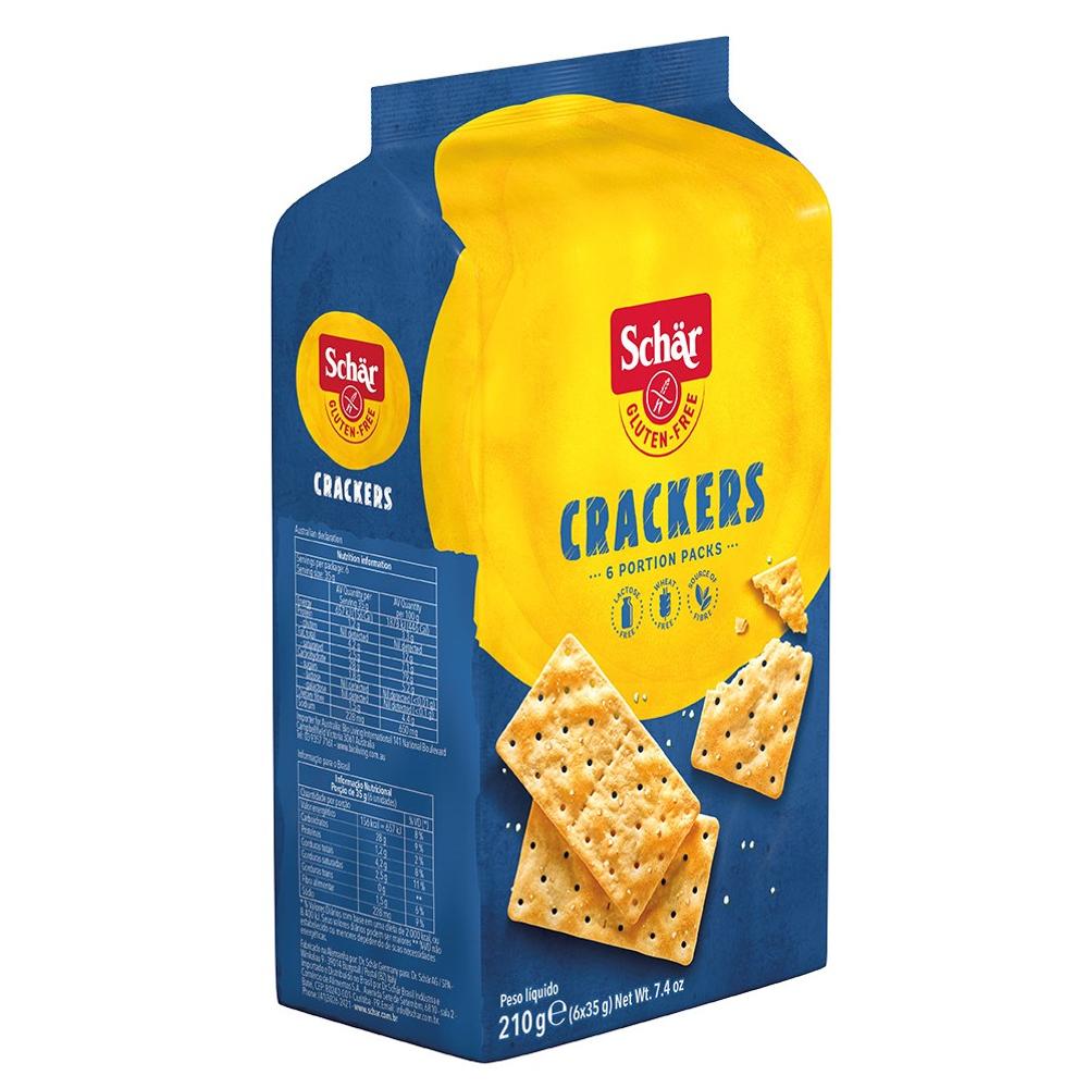 Schär Cracker sós keksz (gluténmentes, tejmentes) 210 g