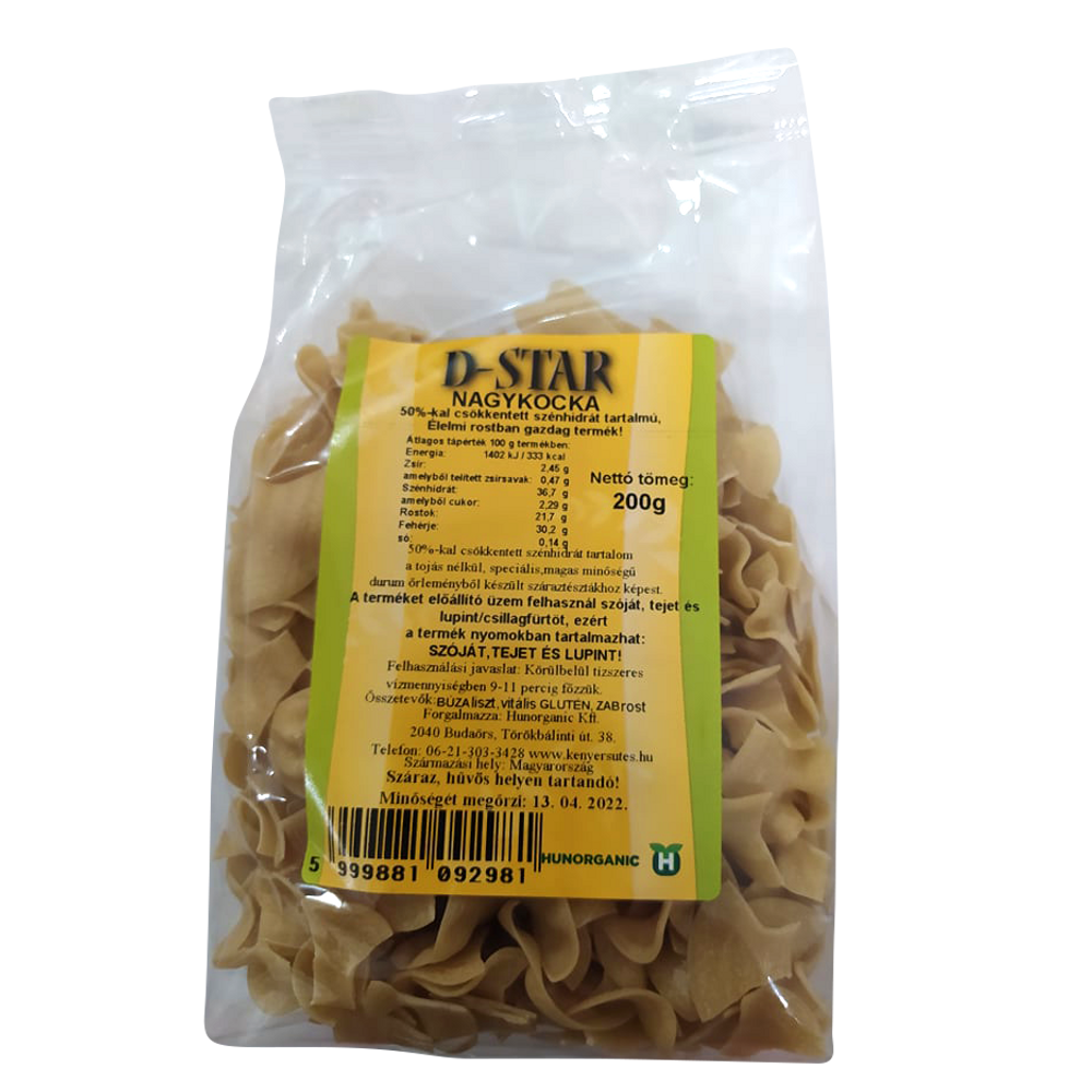 D-STAR NAGYKOCKA tészta 200 g