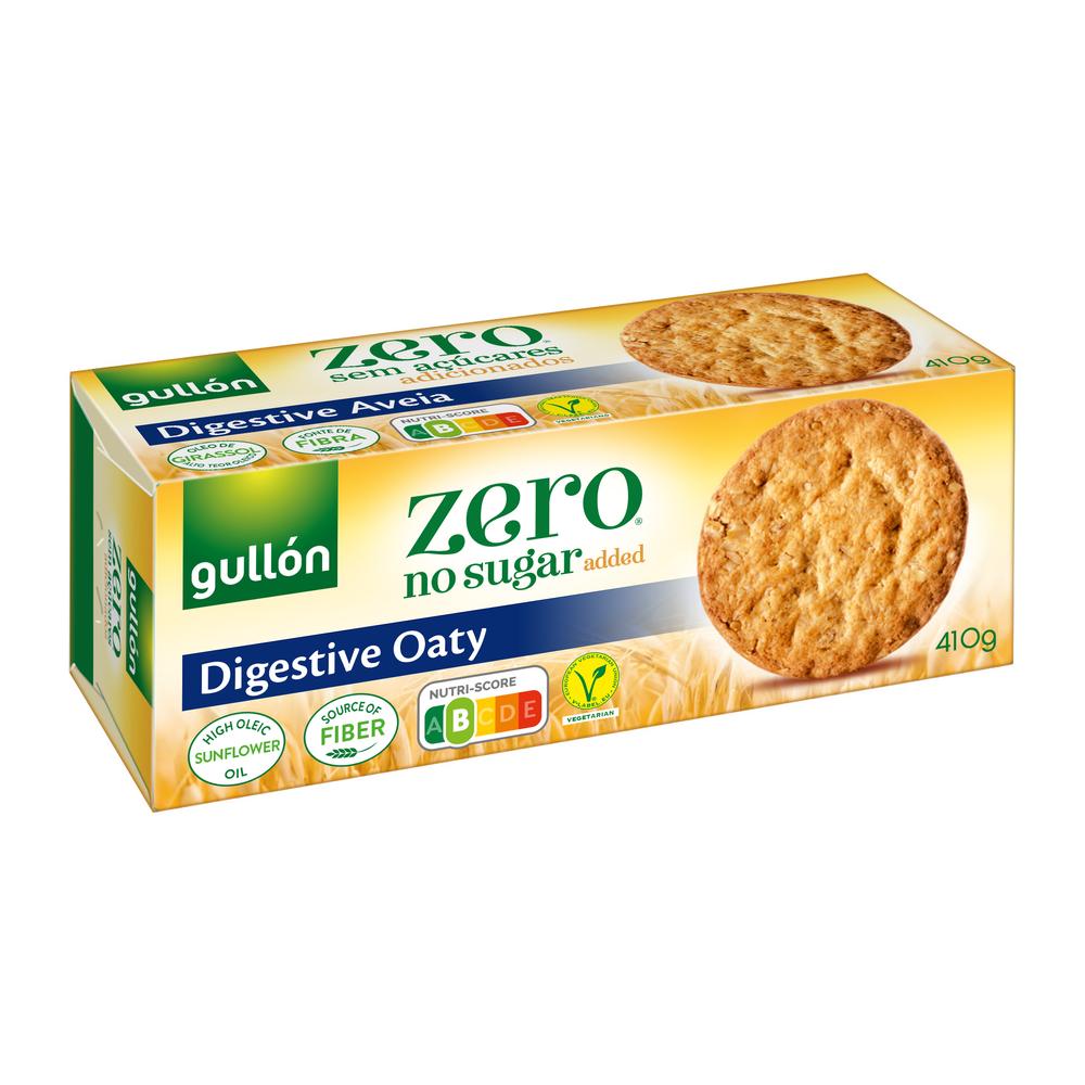 Gullon Digestive Oaty zabkeksz (hozzáadott cukormentes) 410 g