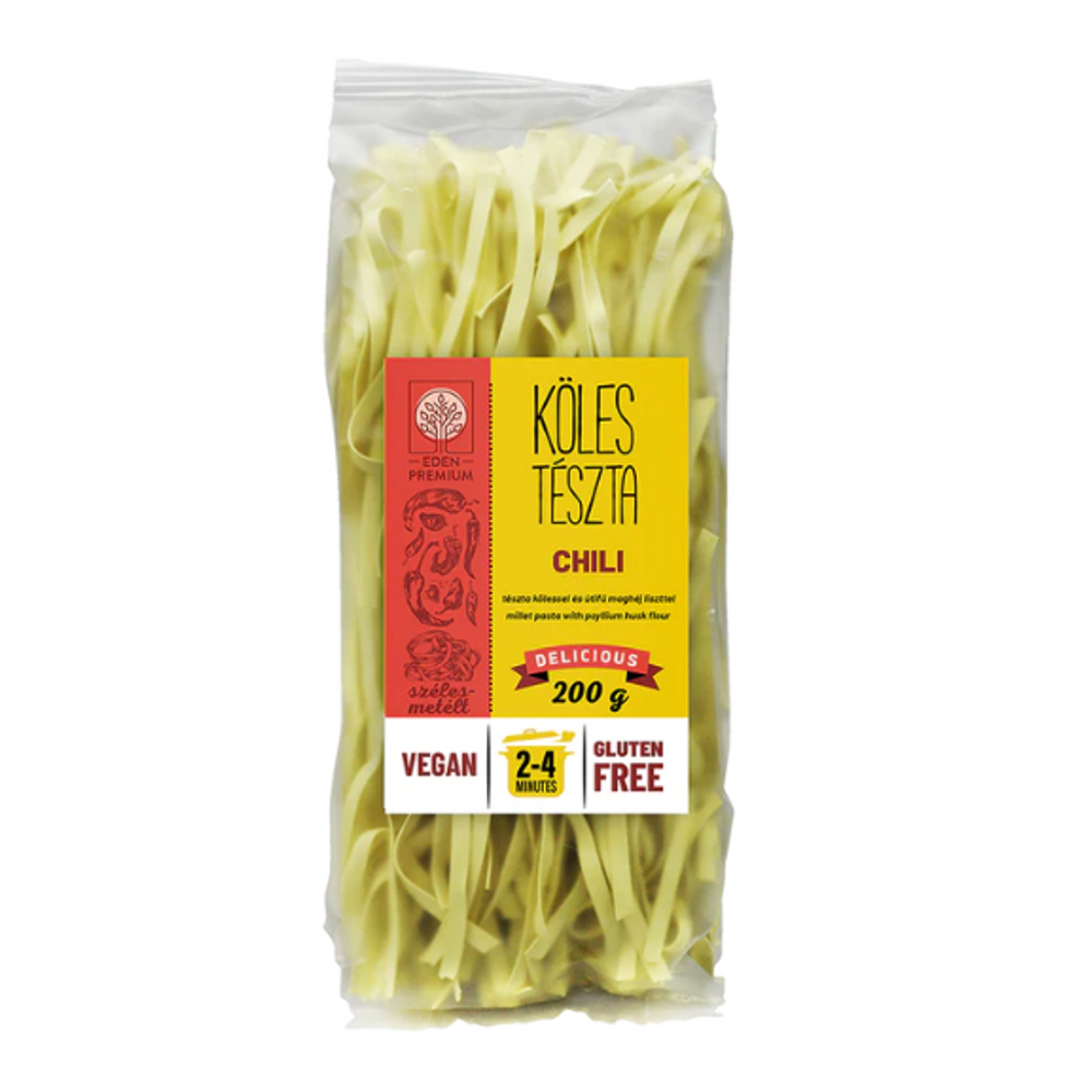 Éden Prémium kölestészta szélesmetélt chili (vegán) 200 g
