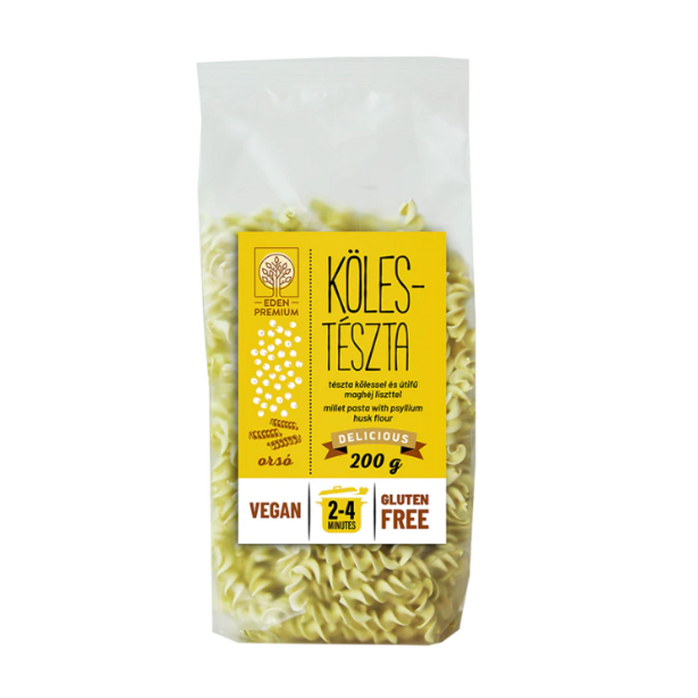 Éden Prémium kölestészta Orsó (gltuénemntes, vegán) 200 g