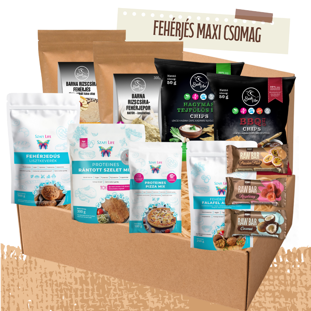 Feherjés/proteines maxi csomag - gluténmentes