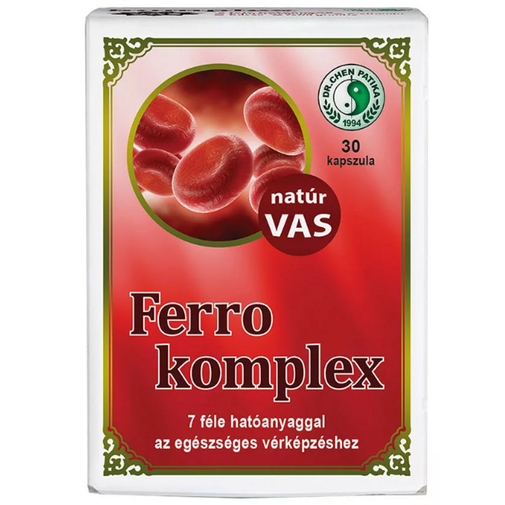 Dr. Chen Ferro komplex vas kapszula 30DB