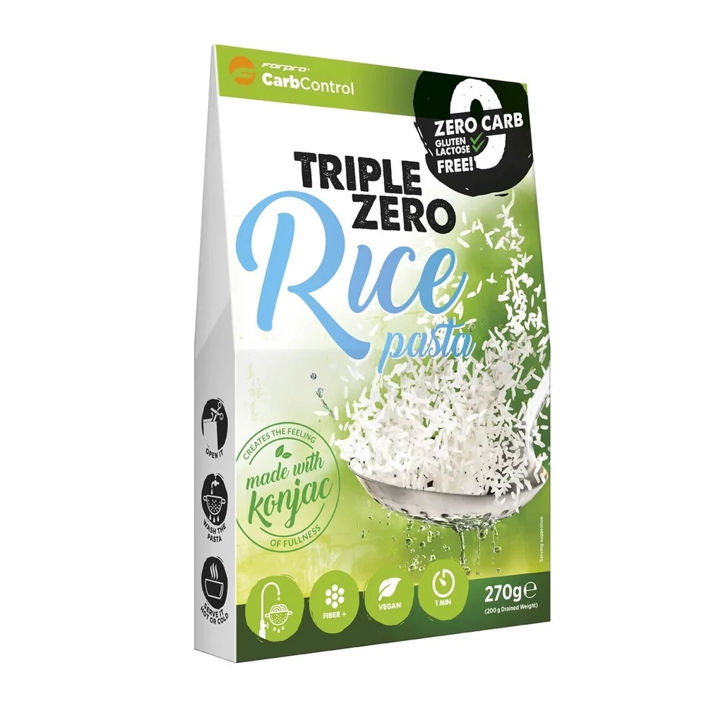 Triple Zero Rizs alakú konjac tészta 270g