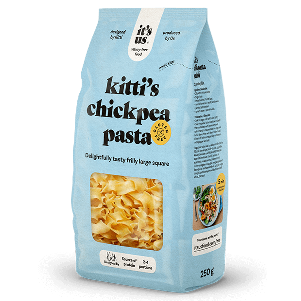 It's us Kitti's csicseriborsó tészta nagykocka 250 g