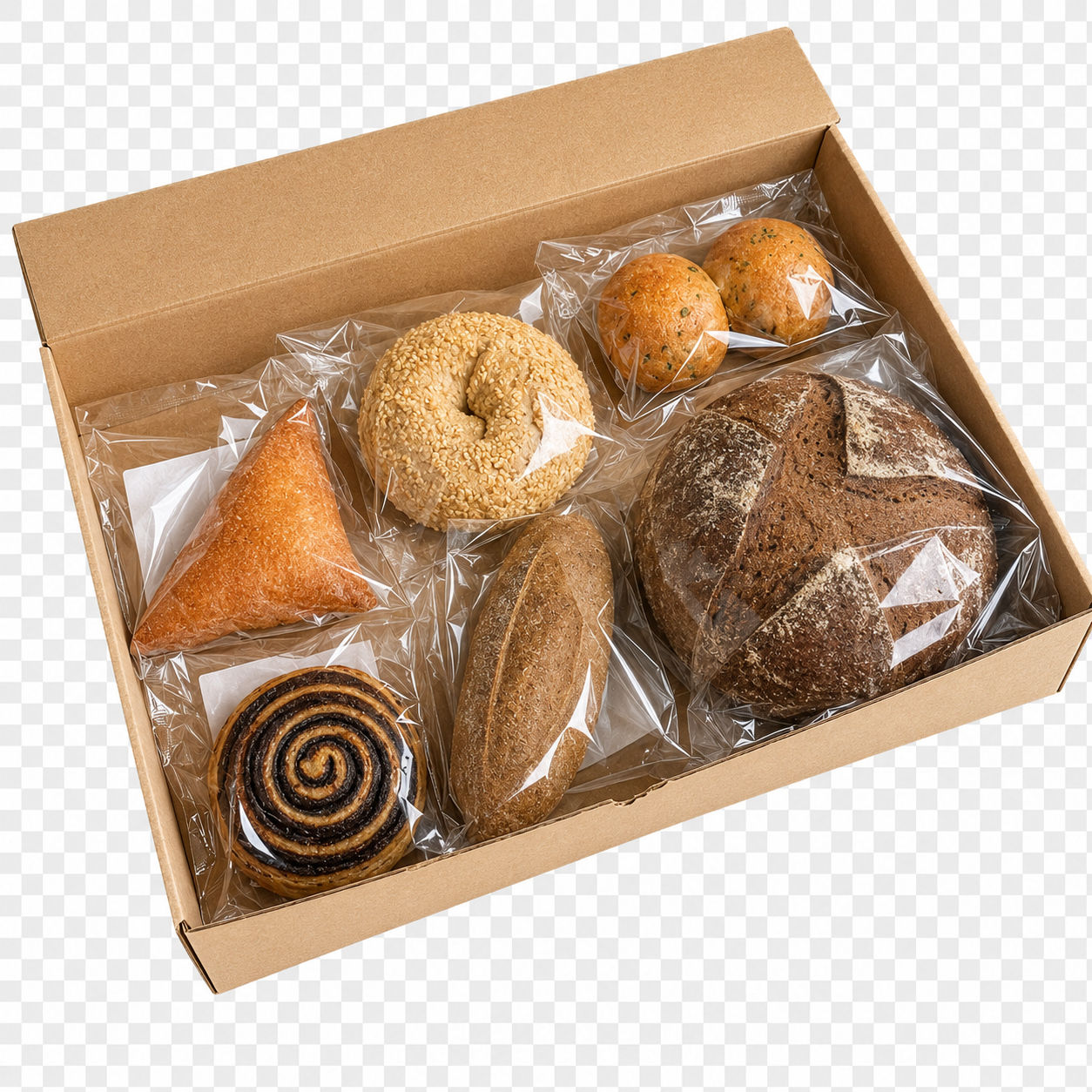 Szafi Bakery péksütis box - készresütött (gluténmentes)