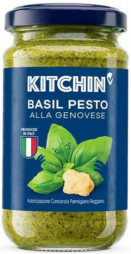 Kitchin Bazsalikomos Pesto Genovai Módra 190g