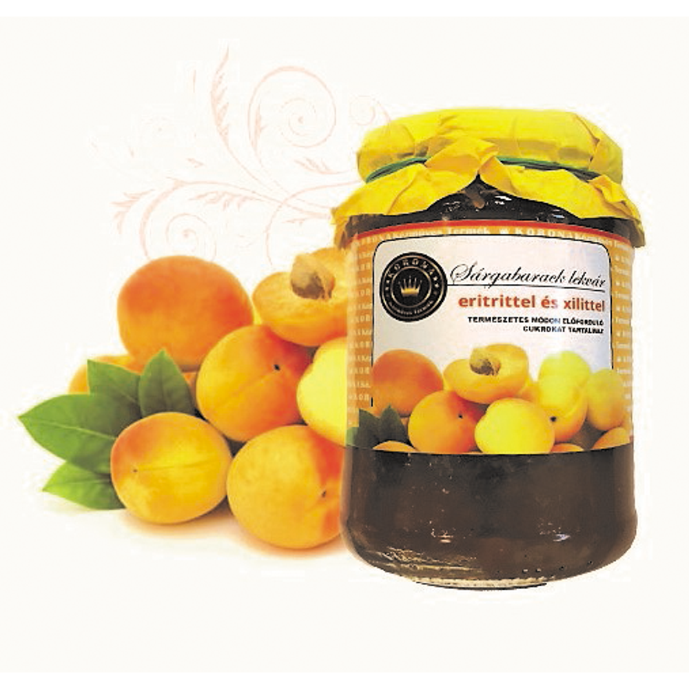 Sárgabarack lekvár eritrittel és xilittel 370 g