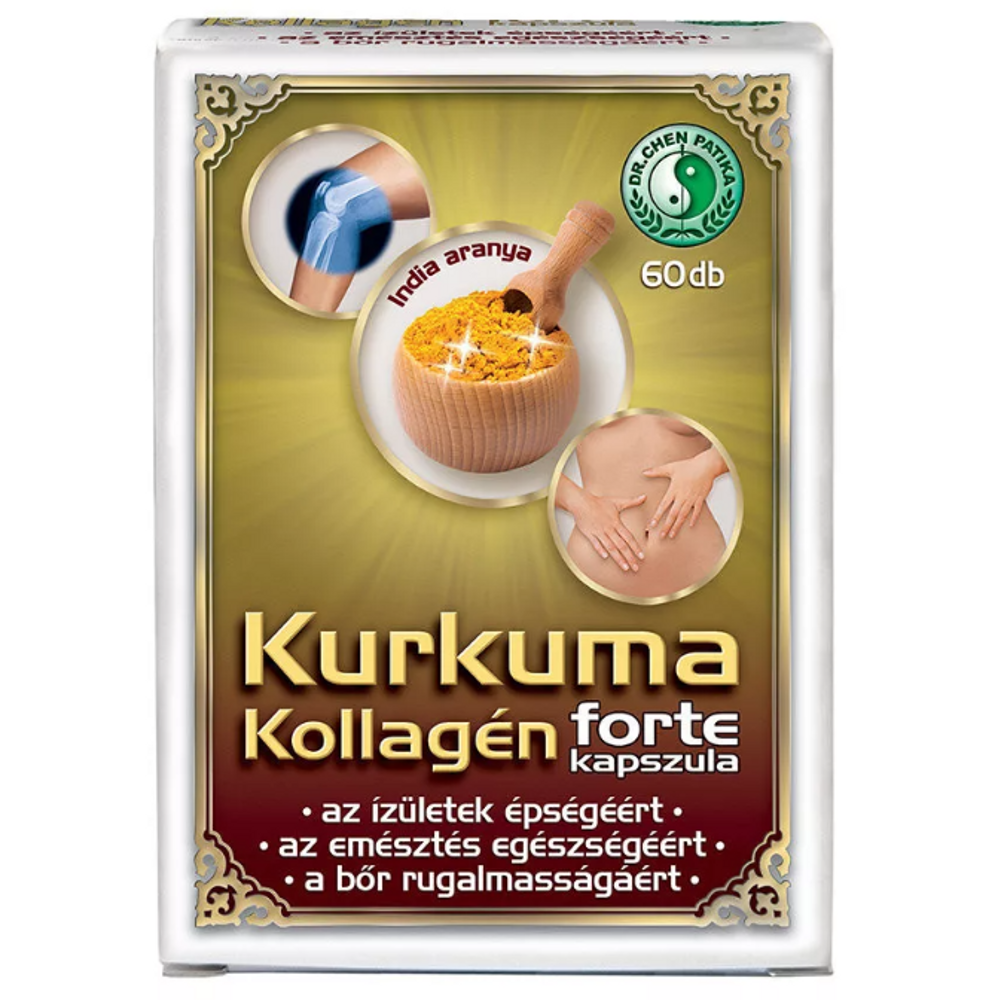 Dr. Chen Kurkuma Kollagén Forte kapszula 60 db