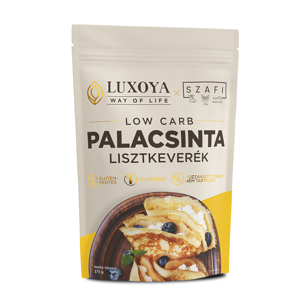 Luxoya-Szafi Low Carb Palacsinta Lisztkeverék (gluténmentes) 375g