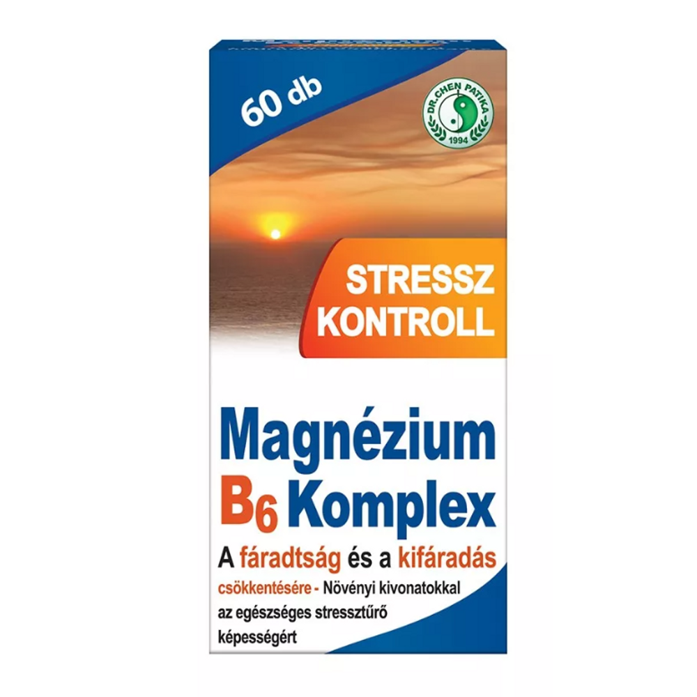 Dr.Chen Magnézium B6 Komplex Stressz kontroll tabletta 60 db