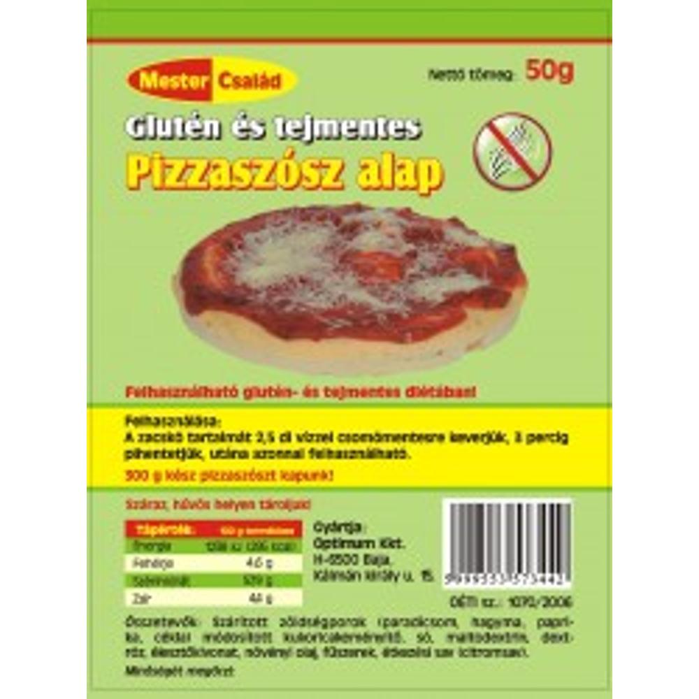 Mester glutén és tejmentes, tojásmentes pizzaszósz alap 50 g