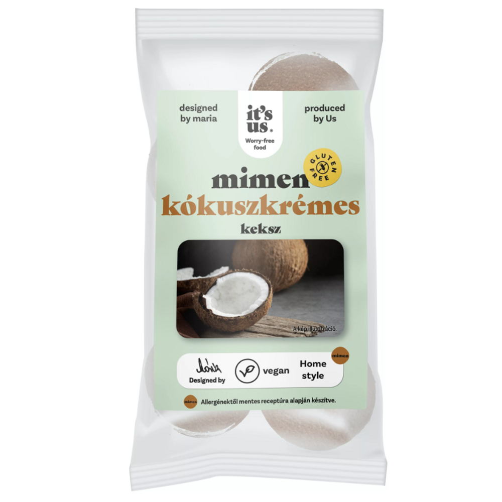 Mimen keksz töltött kókuszkrémes 150 g