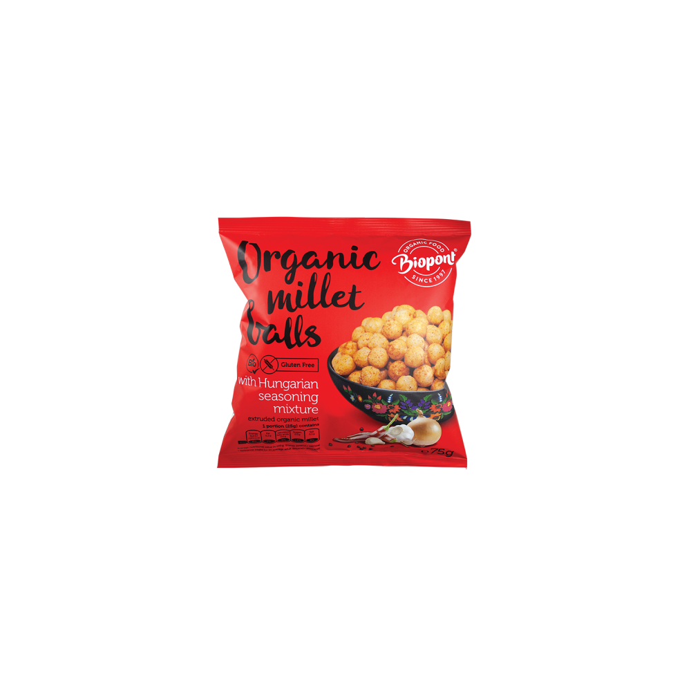 Biopont Bio kölesgolyó magyaros (gluténmentes) 75 g