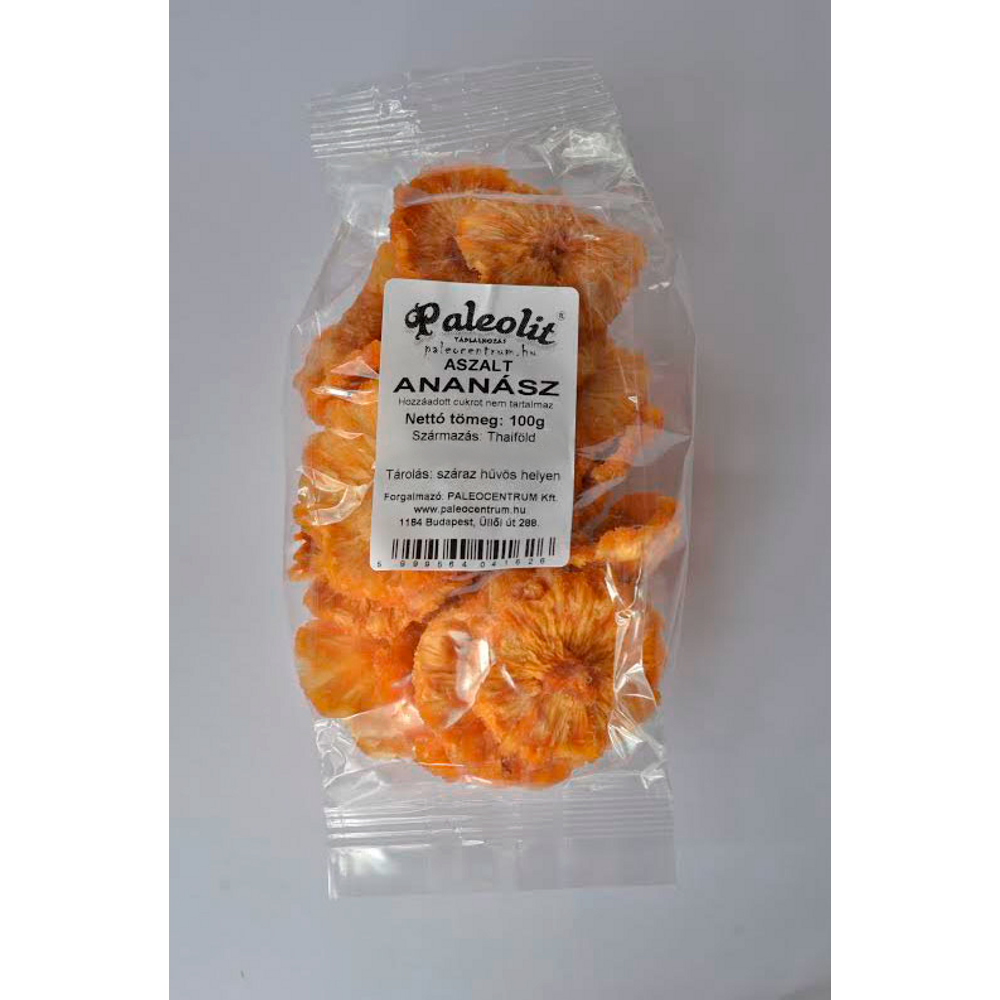 Paleolit aszalt ananász (hozzáadott cukormentes) 100 g