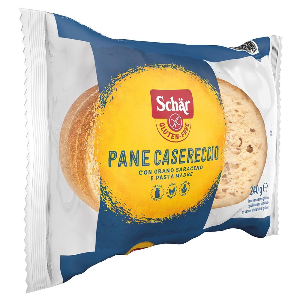 Schär Pane Casereccio kenyér (gluténmentes, tejmentes, tojásmentes) 240 g