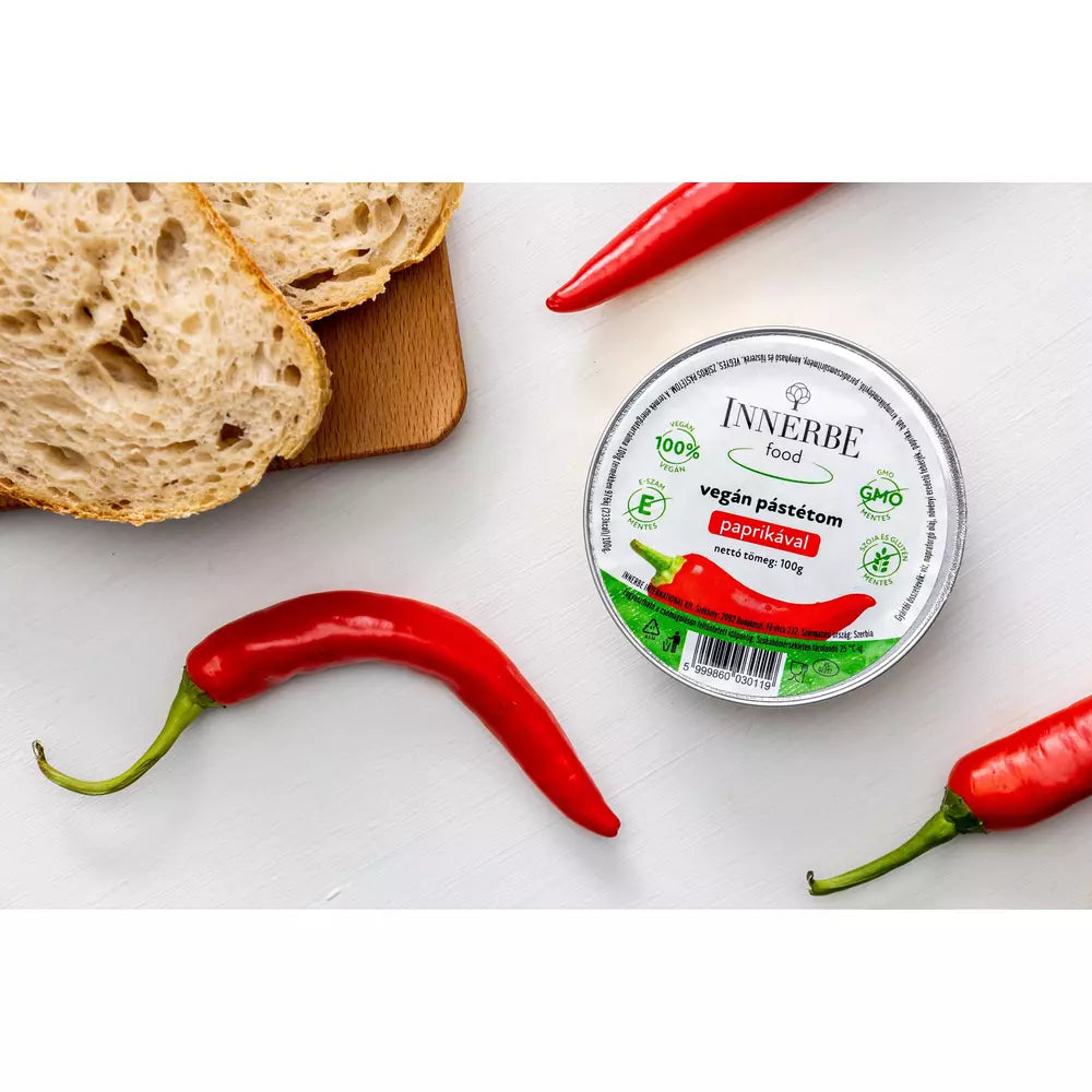 Innerbe vegán pástétom paprikával 100g