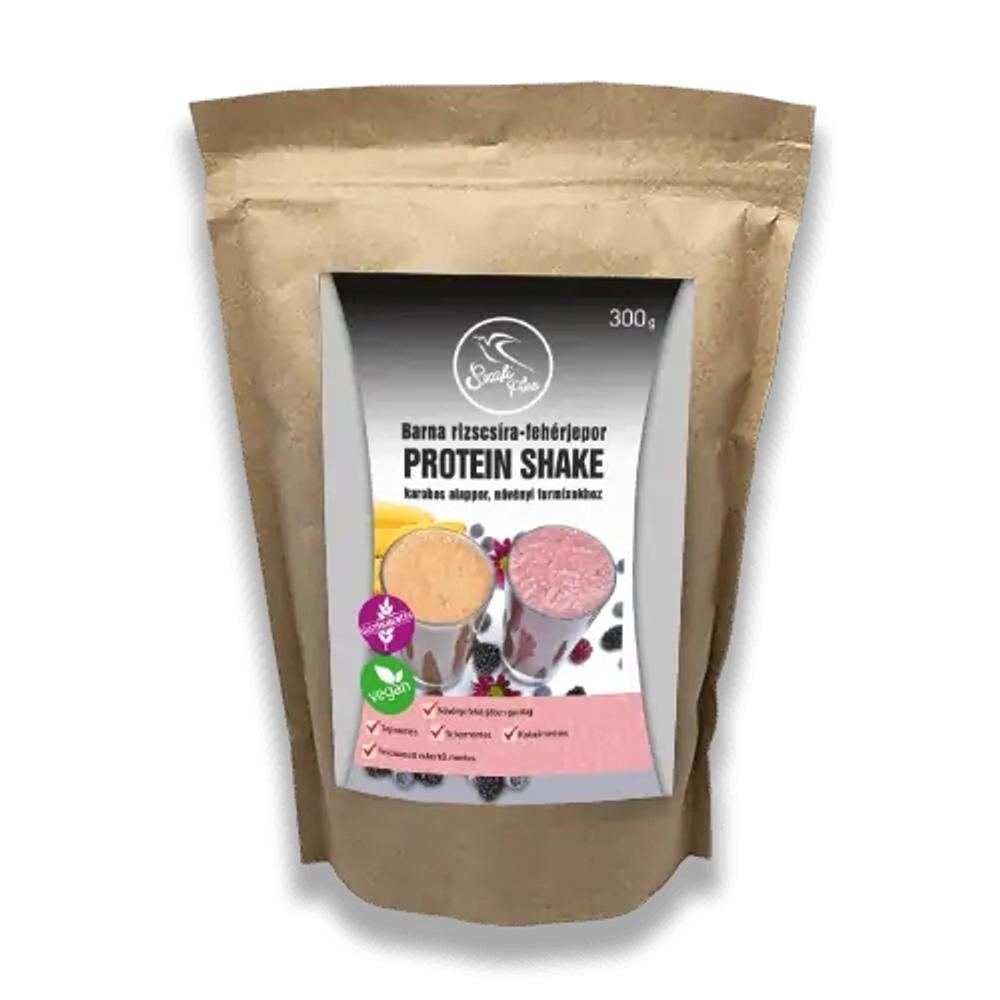 Szafi Free Barna rizscsíra-fehérjepor protein shake (gluténmentes, vegán) 300 g