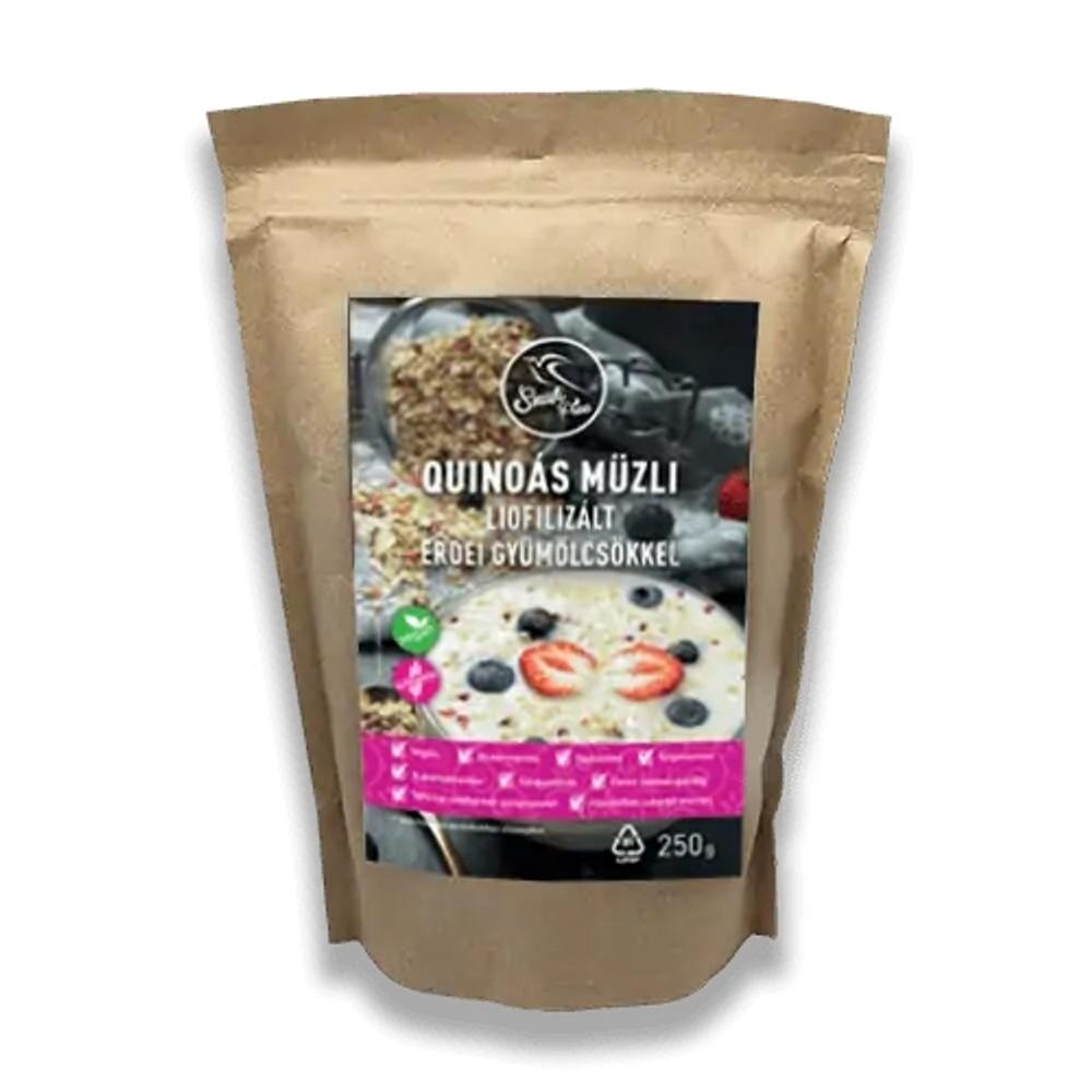 Szafi Free Quinoás müzli liofilizált erdei gyümölcsökkel (gluténmentes) 250g