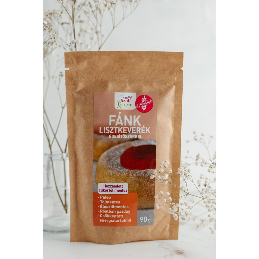 Szafi Reform Fánk lisztkeverék édesítőszerrel (gluténmentes) 90 g