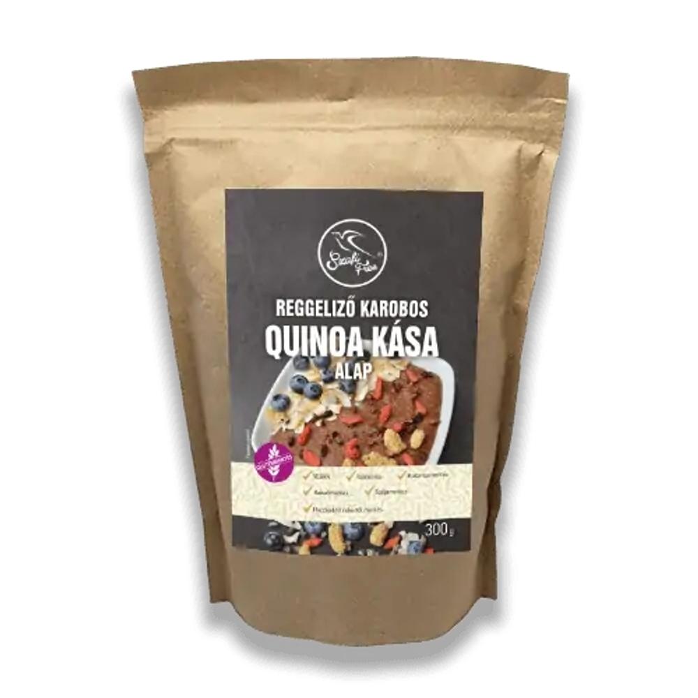 Szafi Free Reggeliző Karobos Quinoa kása alap 300 g (Gluténmentes, tejmentes, tojásmentes)