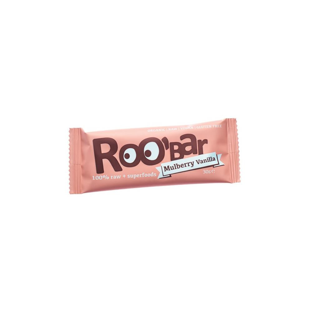 Roobar Bio gyümölcs szelet eper-vanília (paleo, vegán, gluténmentes) 30 g