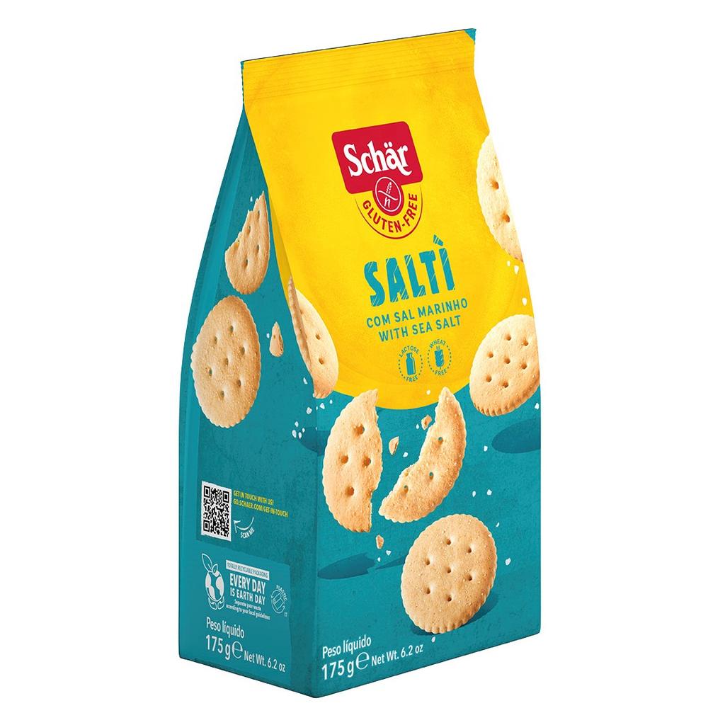 Schär Salti - gluténmentes, laktózmentes sós kréker 175 g