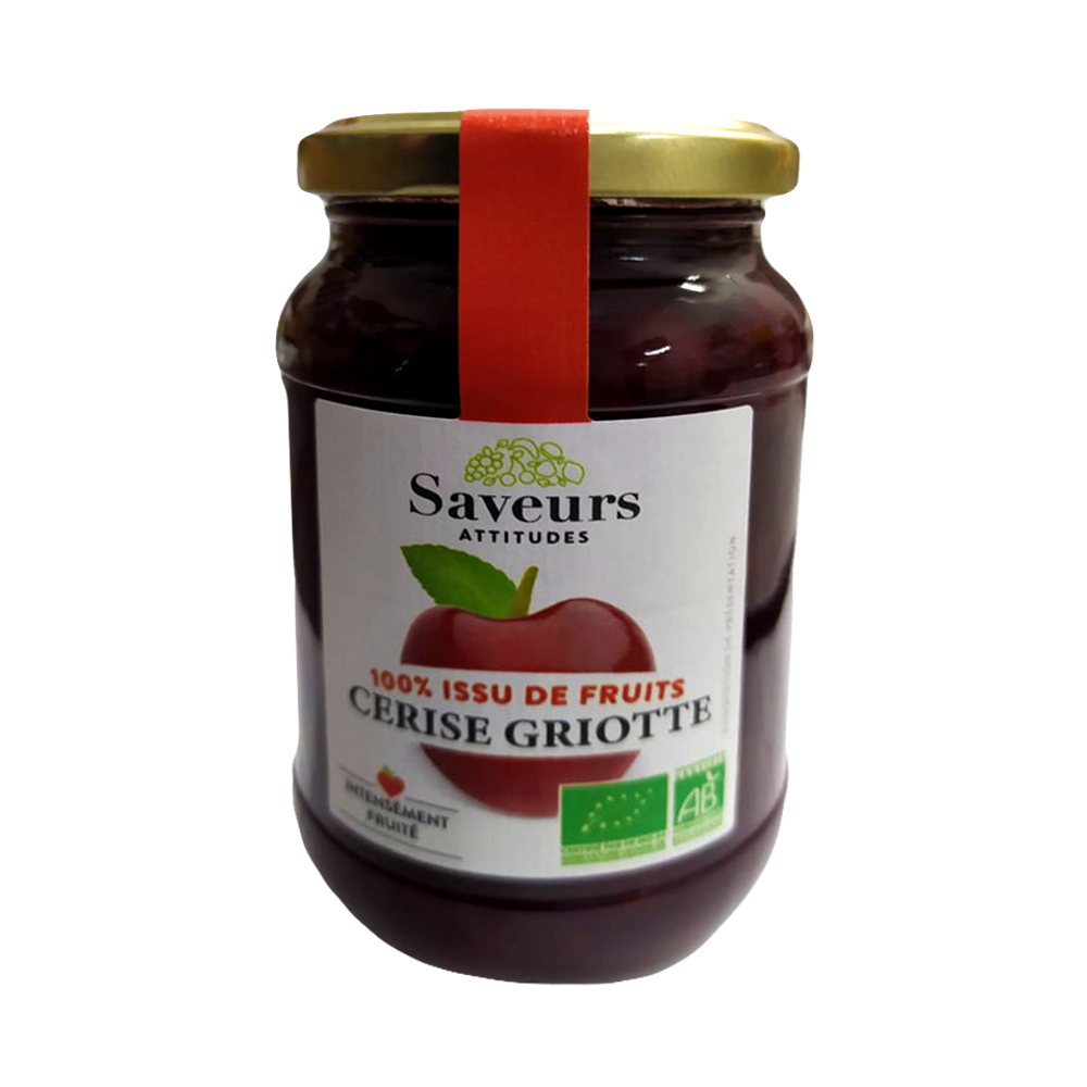 Bio hozzáadott cukormentes meggy lekvár 310 g