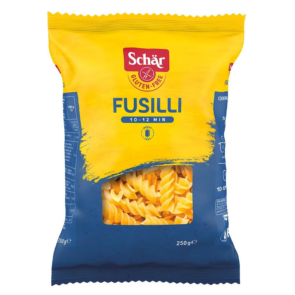 Schär Fusilli gluténmentes, tojásmentes tészta 250 g
