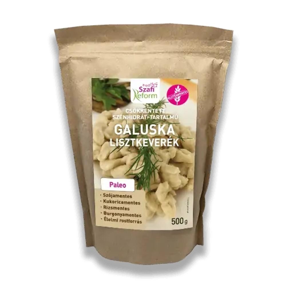 Szafi Reform gluténmentes, csökkentett szénhidrát-tartalmú galuska és házi tészta lisztkeverék (Paleo) 500 g