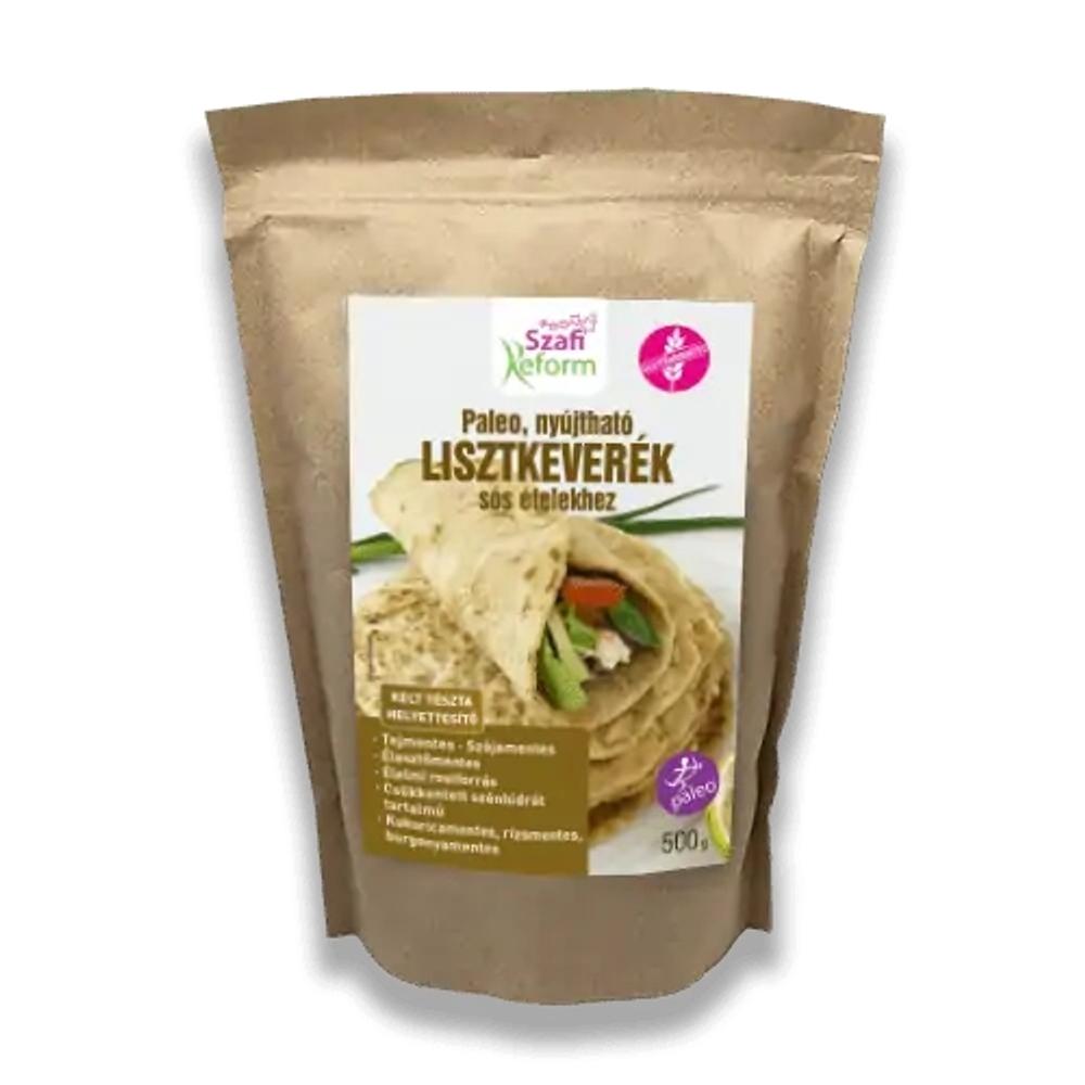 Szafi Reform Nyújtható sós kelt tészta helyettesítő liszt (gluténmentes, paleo és vegán) 500 g