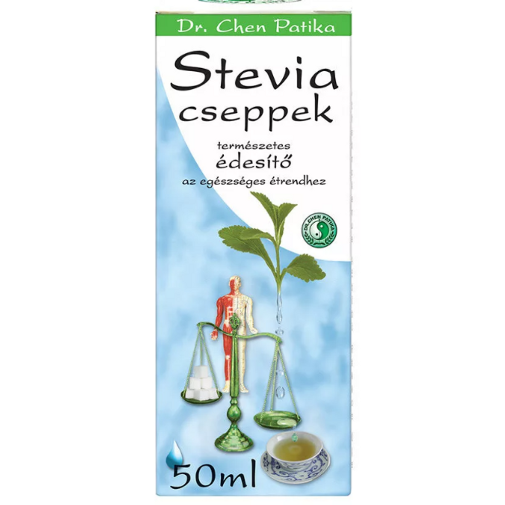 Dr. Chen Stevia folyékony édesítőszer 50 ml.