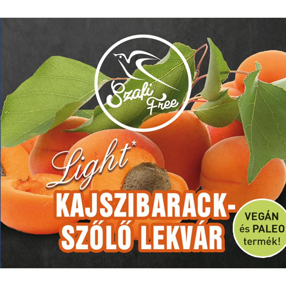 Szafi Free Kajszibarack-szőlő lekvár 350 g