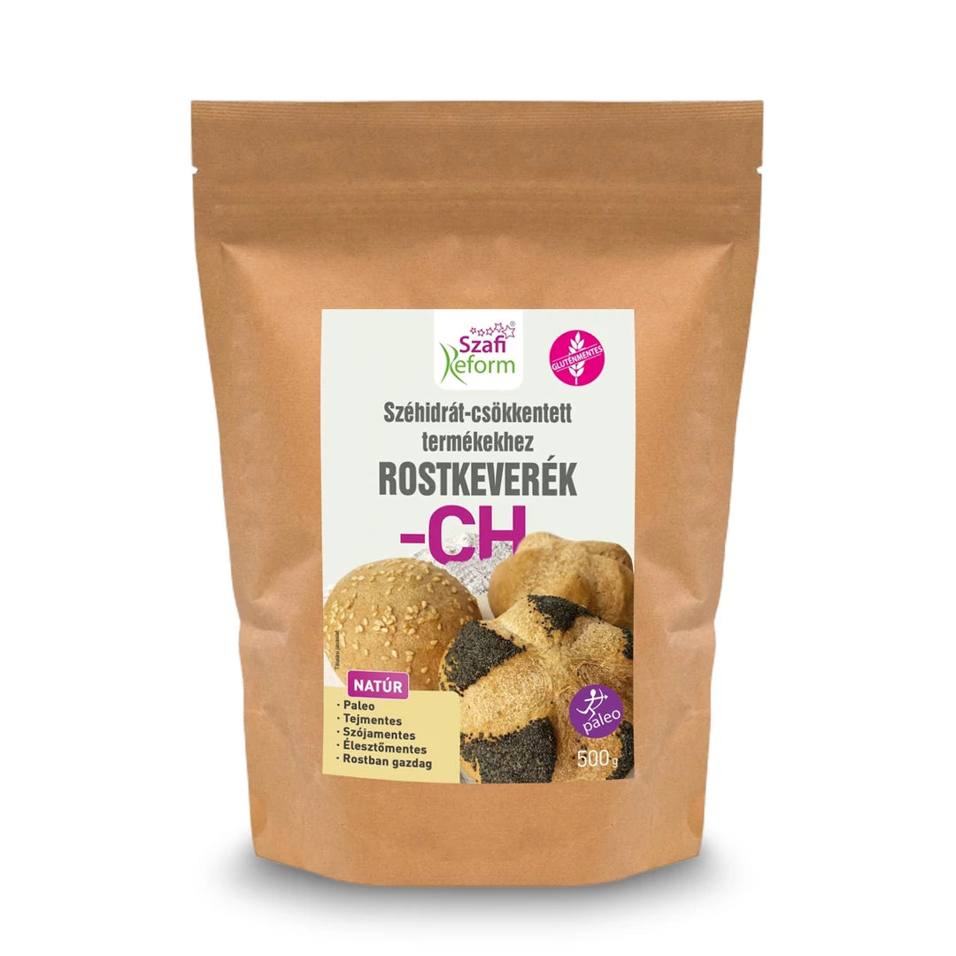 Szafi Reform Szénhidrát-csökkentett termékekhez rostkeverék (paleo, gluténmentes) 500 g
