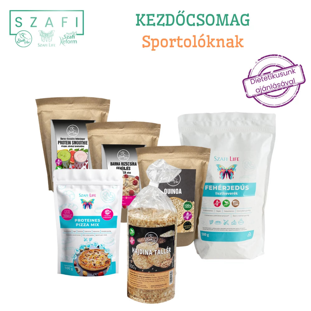 Sportolói csomag (gluténmentes termékekkel)