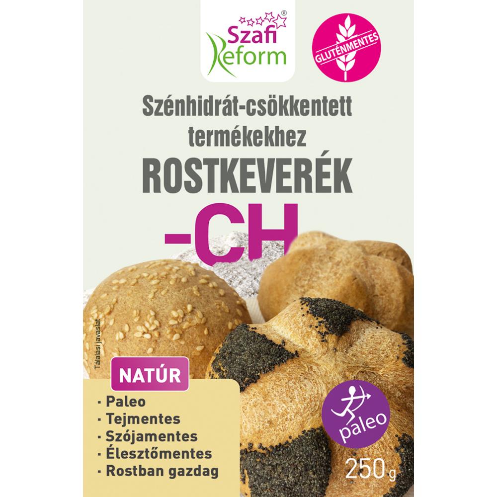 Szafi Reform Szénhidrát-csökkentett termékekhez rostkeverék 250 g (paleo, gluténmentes)