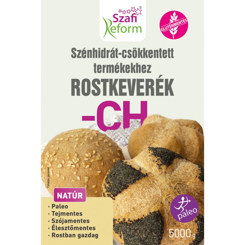 Szafi Reform Szénhidrát-csökkentett termékekhez rostkeverék 5000 g (paleo, gluténmentes)
