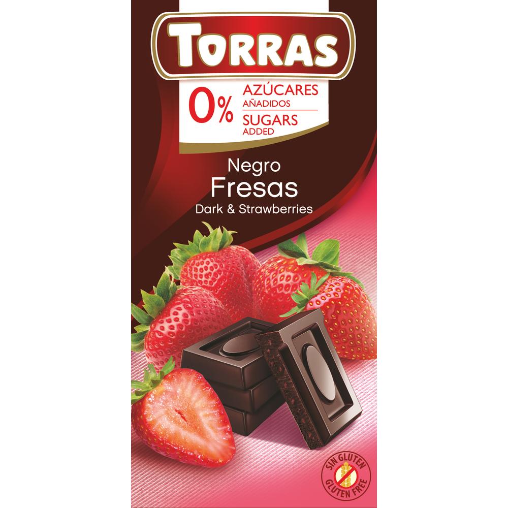 Torras Epres étcsokoládé hozzáadott cukor nélkül 75 g