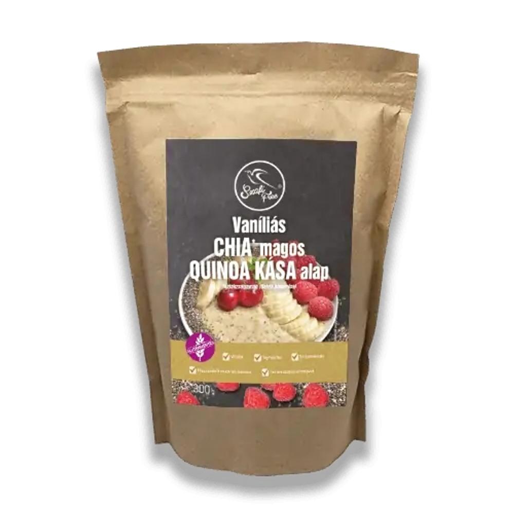 Szafi Free Reggeliző Vaníliás CHIA magos QUINOA KÁSA alap 300 g