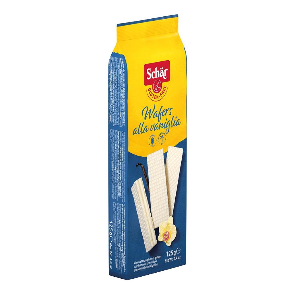 Schär Custard Cream vanília ízesítésű krémmel töltött keksz 125 g